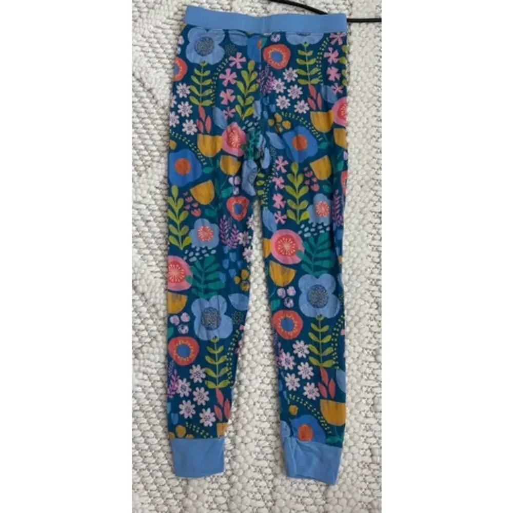 Toddler Girls Little Sleepies Folk Floral Bamboo Pajama Set Size 3T